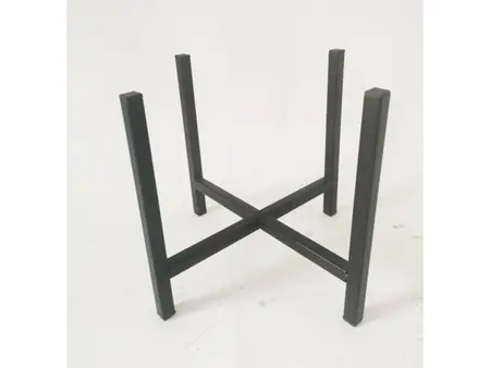 STAND METAL BLACK 28X28H30CM