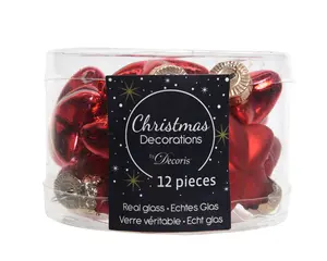 STER GLAS SHINYMATT MIX KERSTROOD L.2CMW.4.5CMH.4CM - afbeelding 3