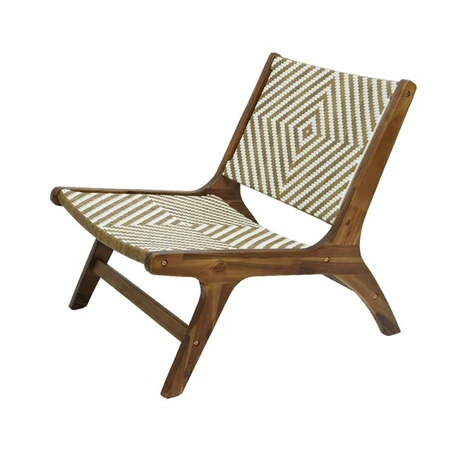 STOEL VERONA L81H72CM WHITE - afbeelding 1