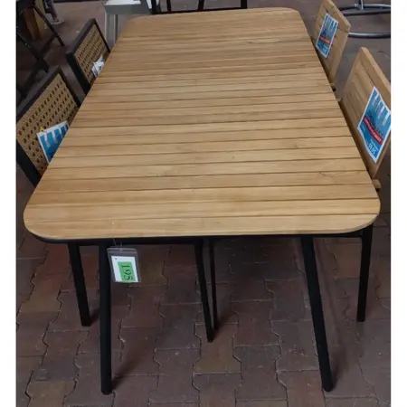 TAFEL PLAGA TEAK 180X90X74 - afbeelding 3