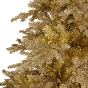 TIFFANY FIR GLITTER BRANCHE D150H210CM GOLD - afbeelding 2
