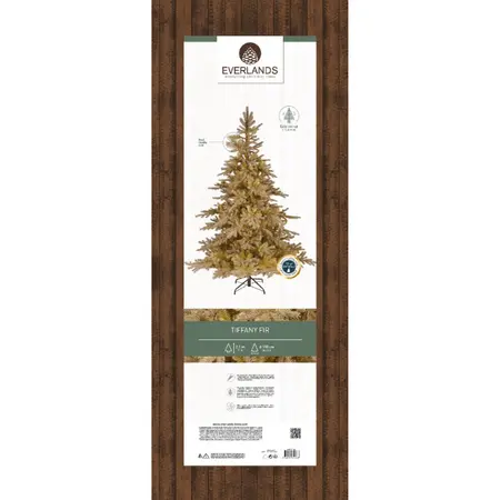 TIFFANY FIR GLITTER BRANCHE D150H210CM GOLD - afbeelding 5