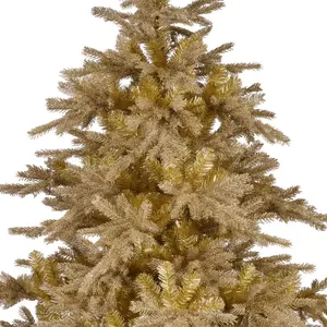 TIFFANY FIR GLITTER BRANCHE D162H240CM GOLD - afbeelding 2