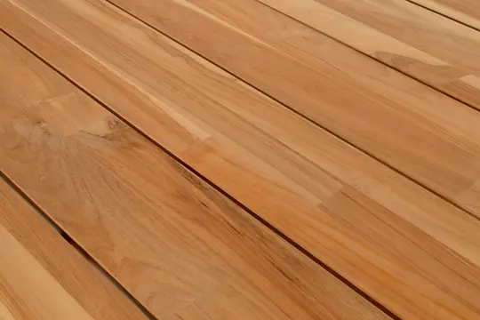 Tubb Tuintafel 185x100 cm - Teakhouten blad, zwart frame - afbeelding 4