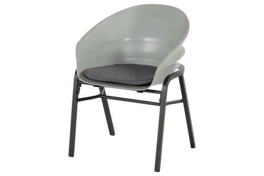 Tubb Chair - Concrete Grey Seat - afbeelding 1