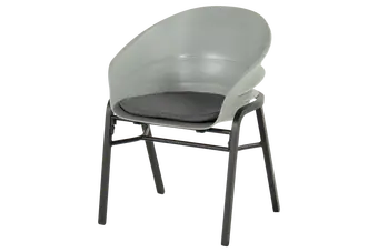 Tubb Chair - Concrete Grey Seat - afbeelding 1