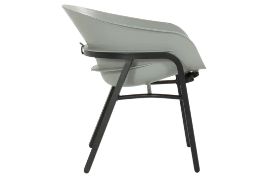 Tubb Chair - Concrete Grey Seat - afbeelding 3