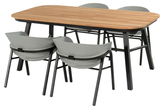 Tubb Chair - Concrete Grey Seat - afbeelding 5