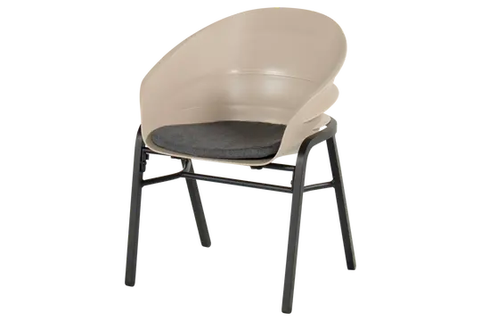 Tubb Chair - Soft Taupe Seat - afbeelding 1