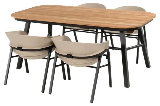 Tubb Chair - Soft Taupe Seat - afbeelding 7