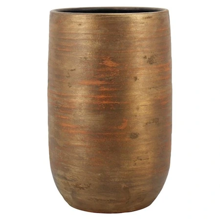 Vaas Funchal - D32/H50cm Goud - afbeelding 1