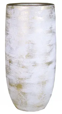 VAAS MADEIRA D18 H35CM WIT GOUD