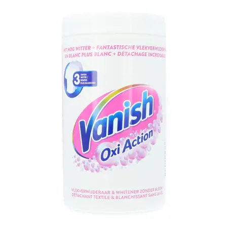 Vanish Oxi Action Crystal White 1500G - afbeelding 2