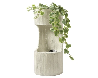 Waterfontein Polyresin - Beige - afbeelding 1