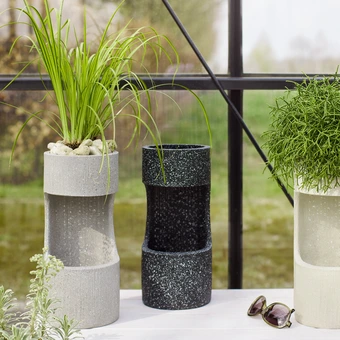 Waterfontein Polyresin - Grijs - afbeelding 2