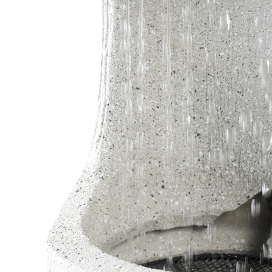 Waterfontein Polyresin - Grijs - afbeelding 3