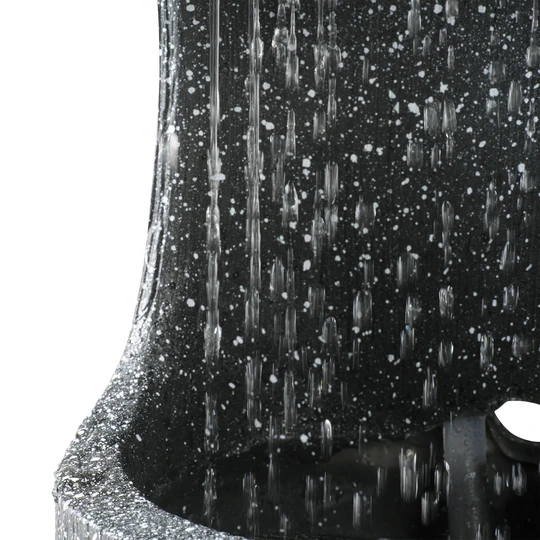 Waterfontein Polyresin - Zwart - afbeelding 3