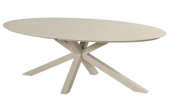 Xander Ovale Tuintafel 220x120 cm - afbeelding 1