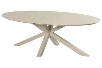 Xander Ovale Tuintafel 220x120 cm - afbeelding 1
