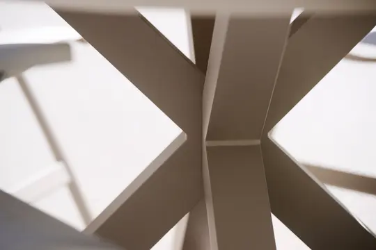 Xander Ronde Tuintafel 120x75 cm - Beige keramisch blad - afbeelding 3