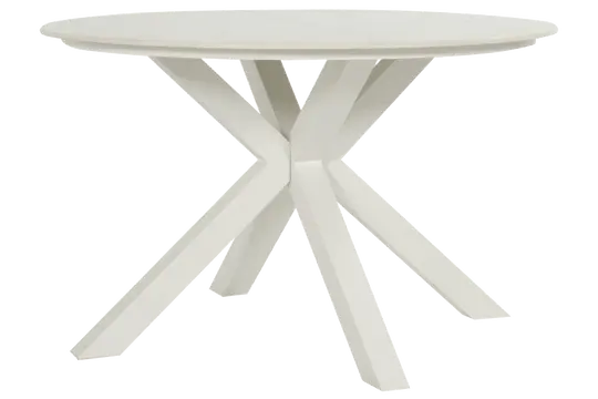 Xander Ronde Tuintafel 120x75 cm - Wit marmer keramisch blad - afbeelding 2