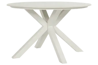 Xander Ronde Tuintafel 120x75 cm - Wit marmer keramisch blad - afbeelding 2