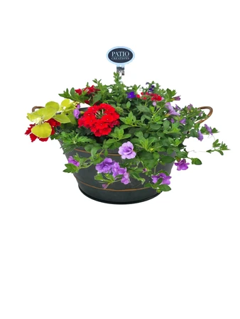 ZINK SCHAAL KOPER HANDVAT 22CM
