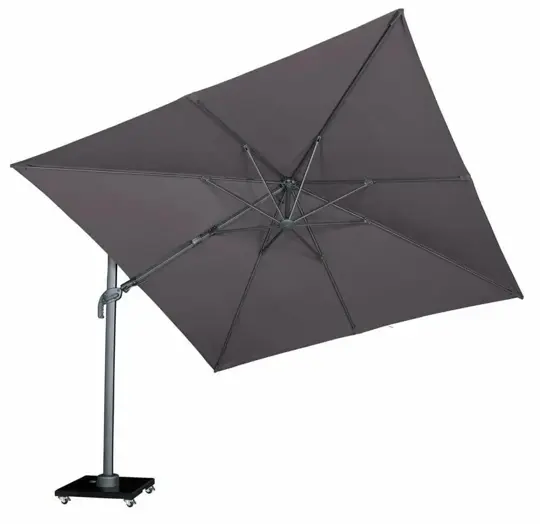 Zweefparasol Laguna - 3x3m Antraciet - afbeelding 6