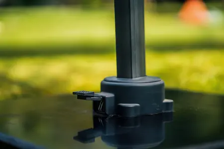 Zweefparasol Laguna - 3x3m Antraciet - afbeelding 4